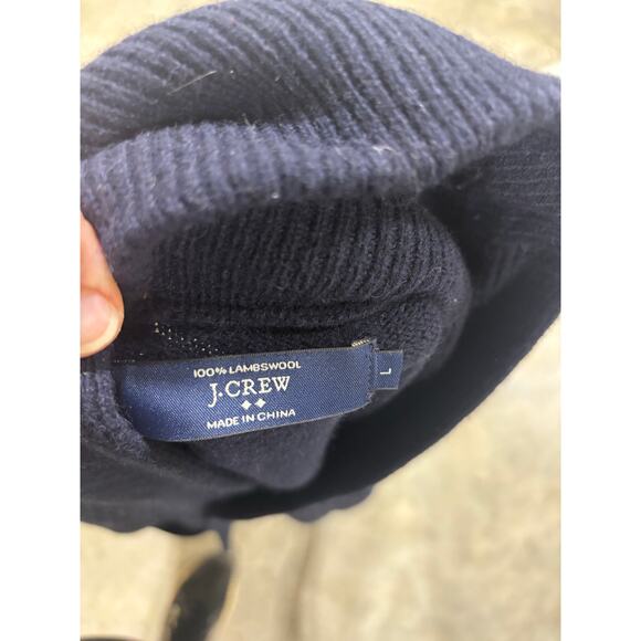 J.Crew 100% Lambswool Shawl Collar Cardigan Sweater Navy Blue Men’s Lg
Heritage - Picture 7 of 7